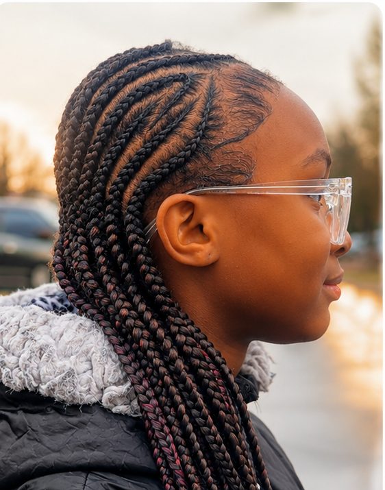 Goddess braids
